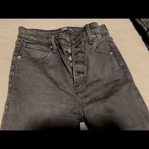 Abercrombie and Fitch High Rise Super Skinny Jeans